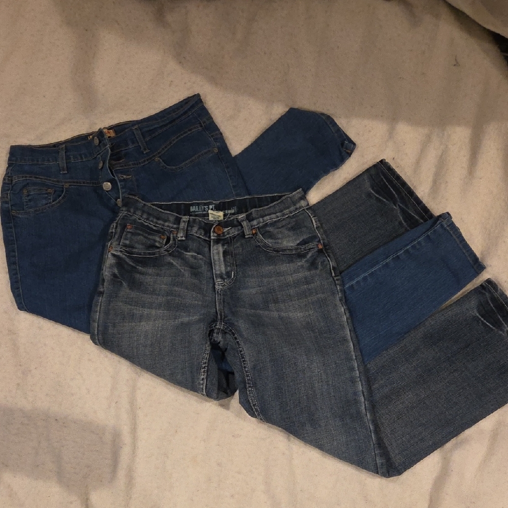 Women's Blue Jeans- 2 Pair